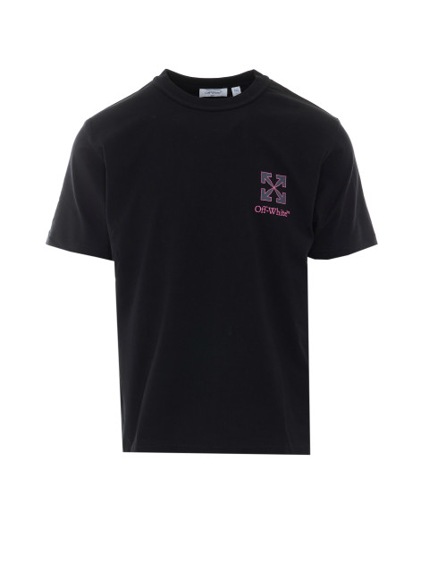 [Off White] T-shirts Short Sleeve FW26 OMAA16MF26JER00A001