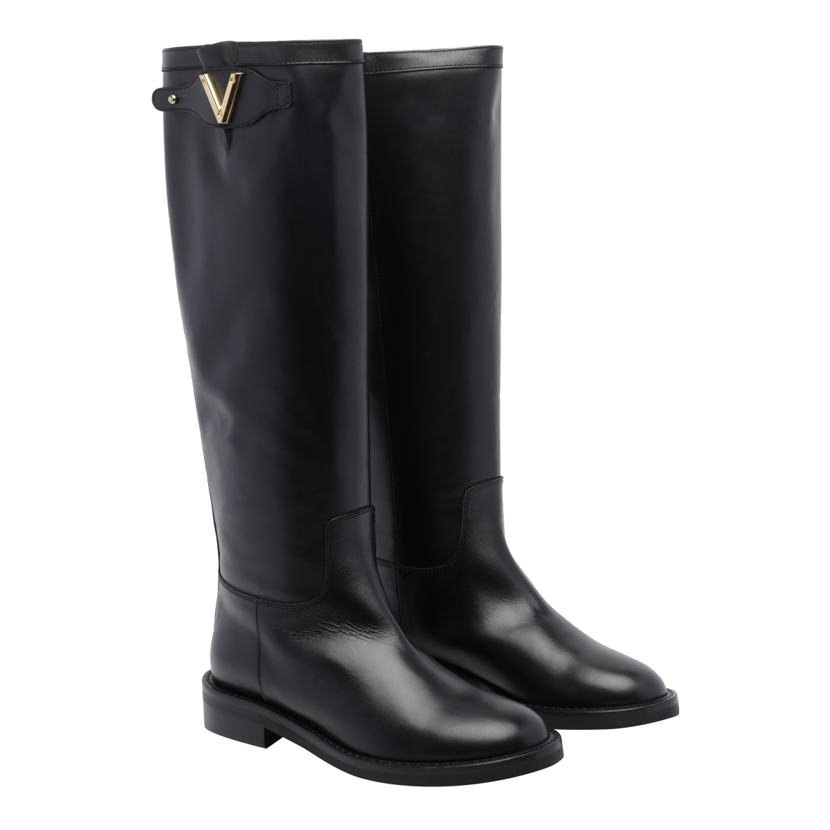 [VIA ROMA 15] Ankle Boots FW26 4440012NERO