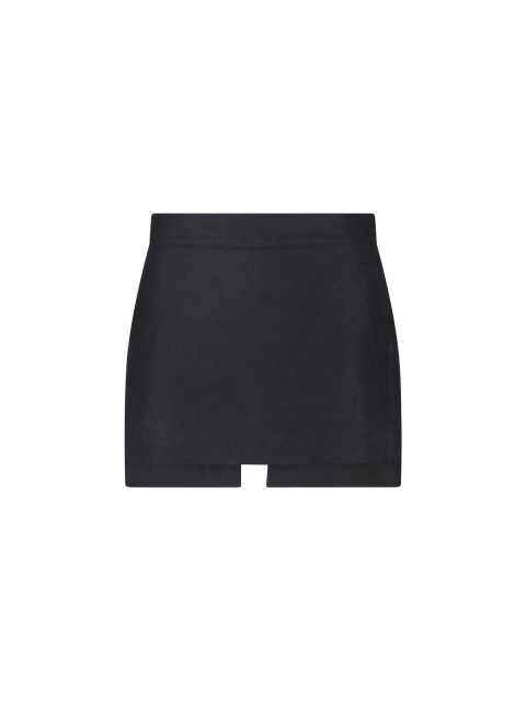 [Rick Owens] Mini skirt FW26 RP02F5374 MOR09
