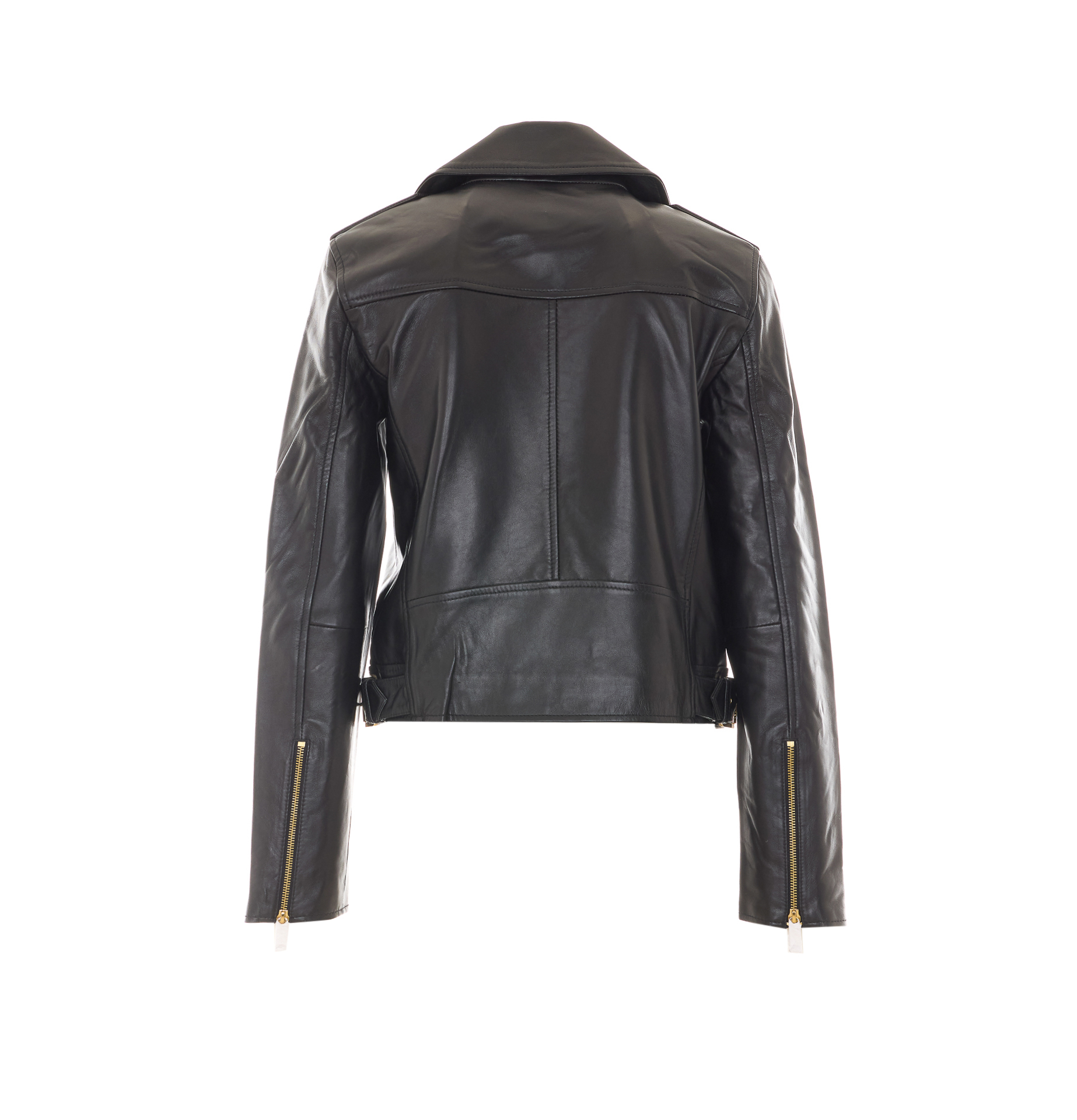 [MICHAEL MICHAEL KORS] Leather Jacket FW26 MT520IE8RK001
