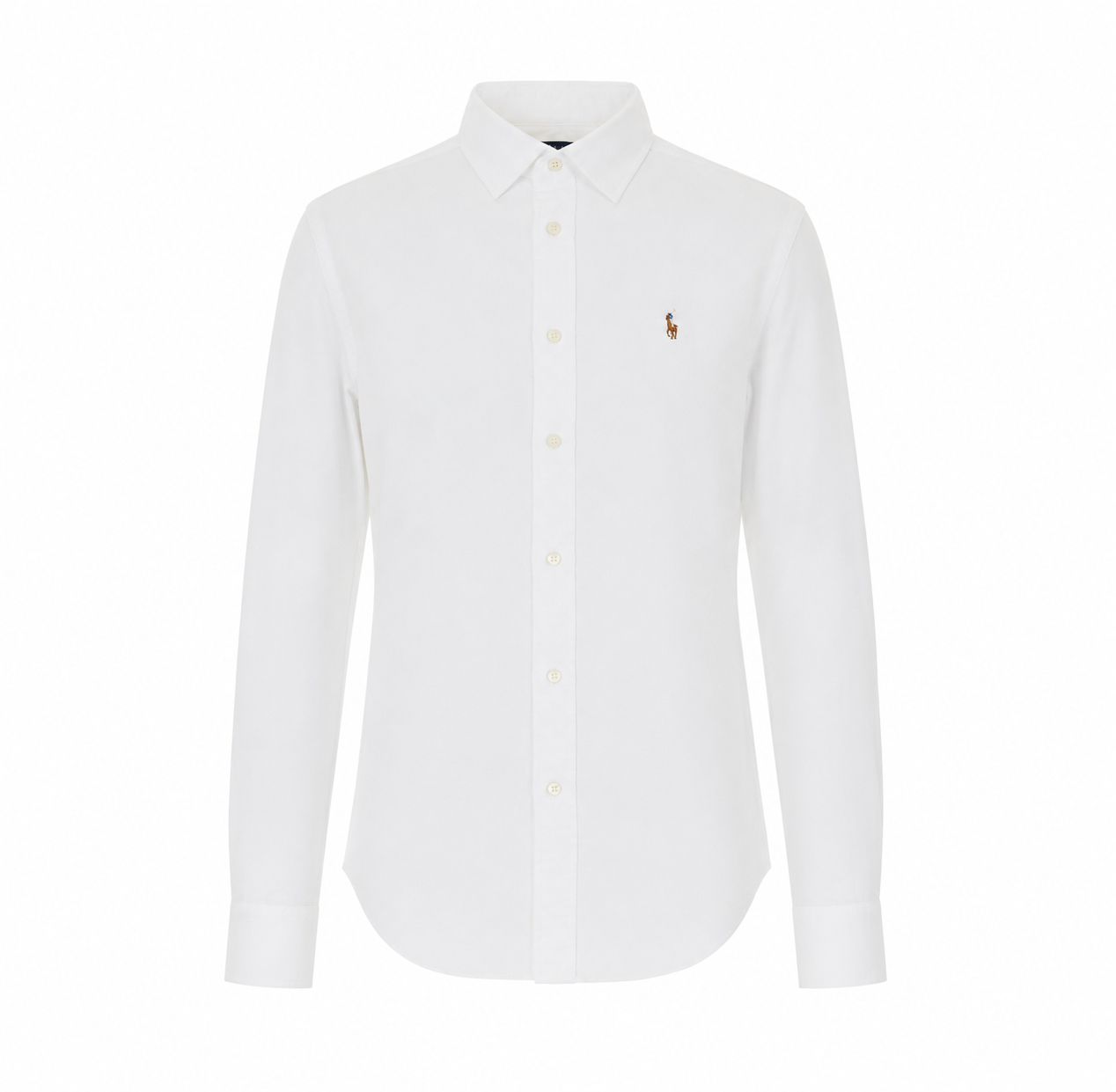 [Polo Ralph Lauren] Shirts Long Sleeve FW26 211891377003WHITE
