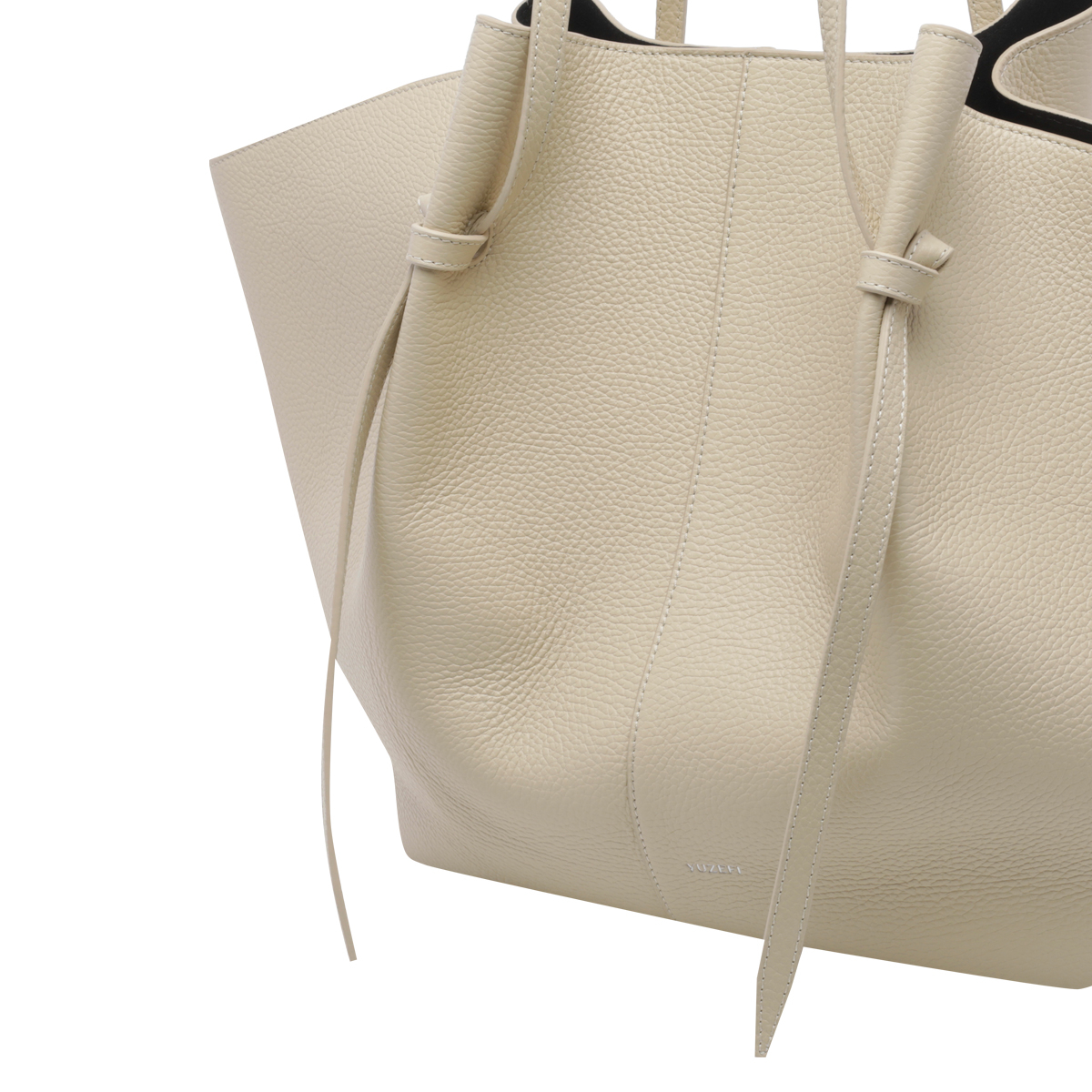 [YUZEFI] Shoulder bag FW26 XL MOCHIPEBBLE GRAIN LEATHERL066