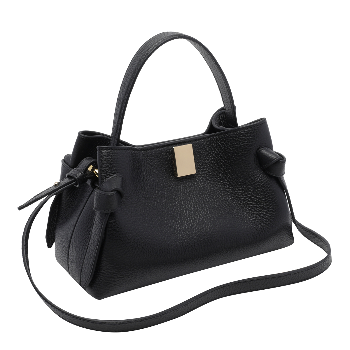 [YUZEFI] Tote bag FW26 GYOZA MINIPEBBLE GRAIN LEATHERL034