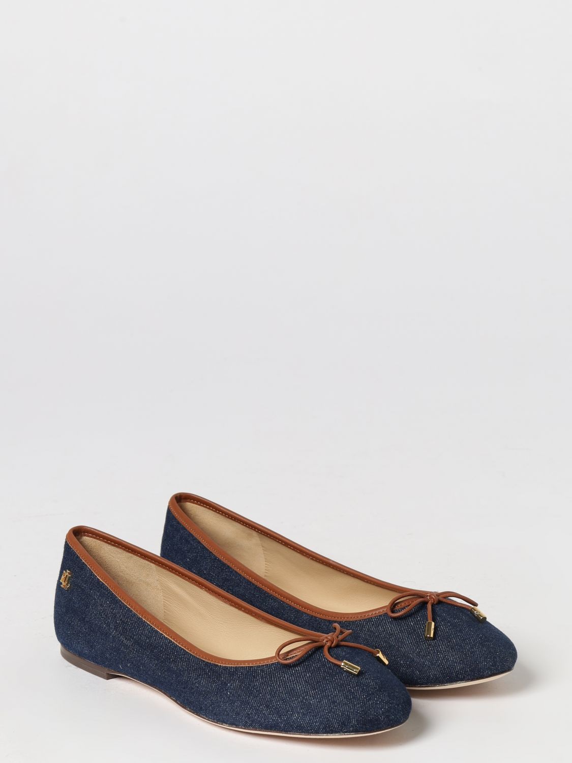 [LAUREN RALPH LAUREN] Flat shoes SS26 802P04386 001
