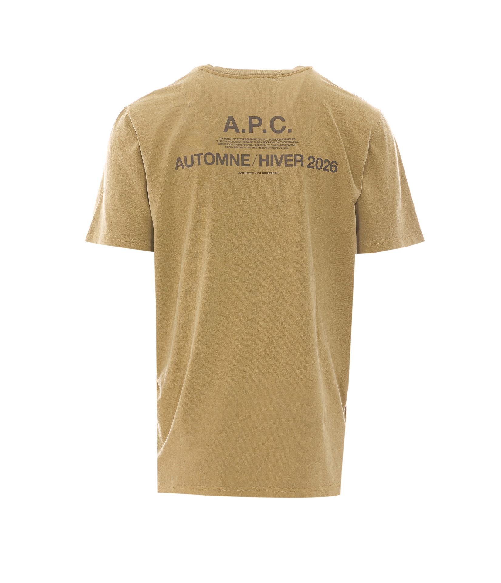 [A.P.C.] T-shirts Short Sleeve FW26 COHBS M26470JAB