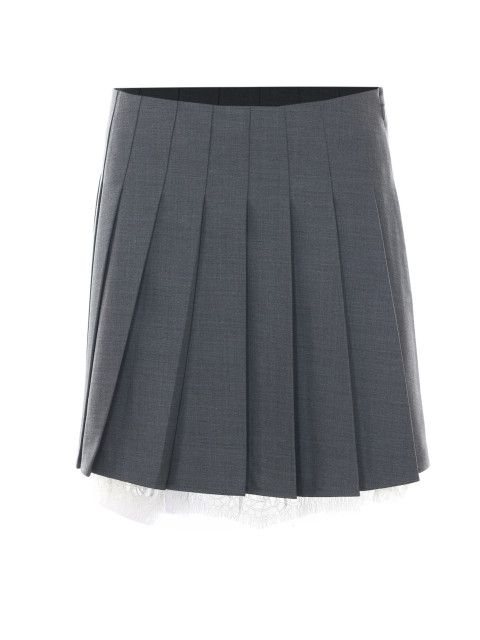 [SELF PORTRAIT] Mini skirt FW26 006SKGREY