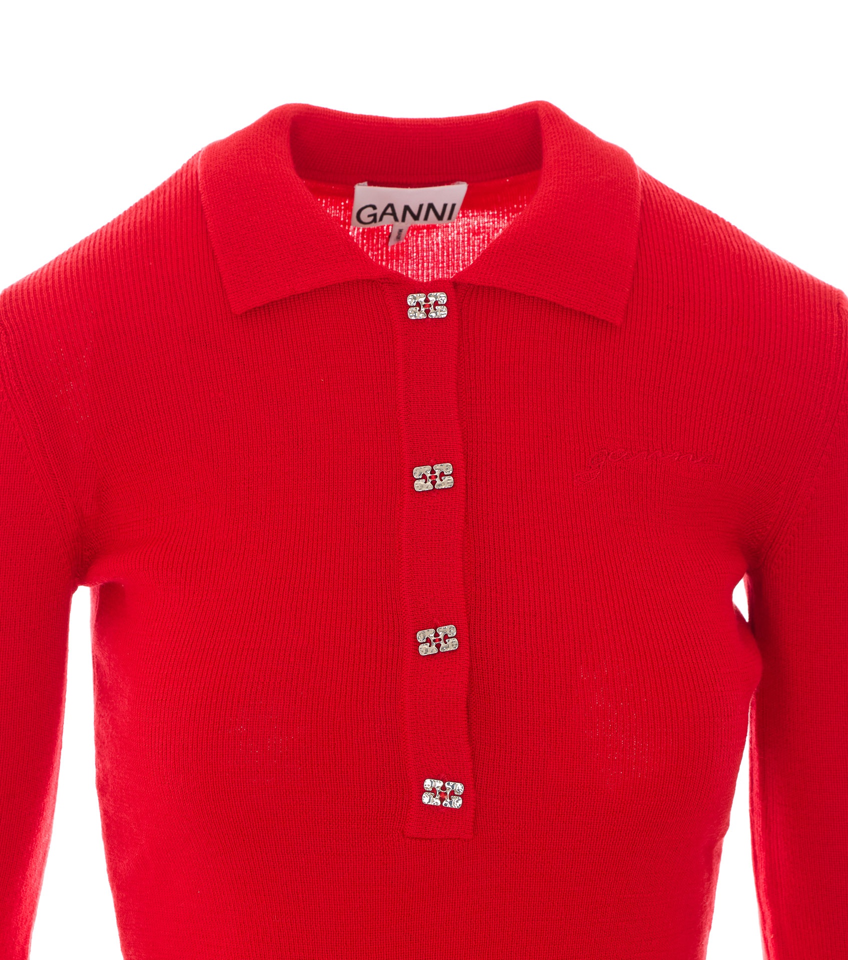 [GANNI] T-shirts Long Sleeve FW26 A117000606P