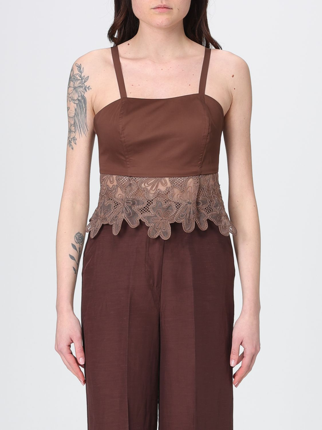 [HANITA] Tank top SS26 HM31704597 EBANO