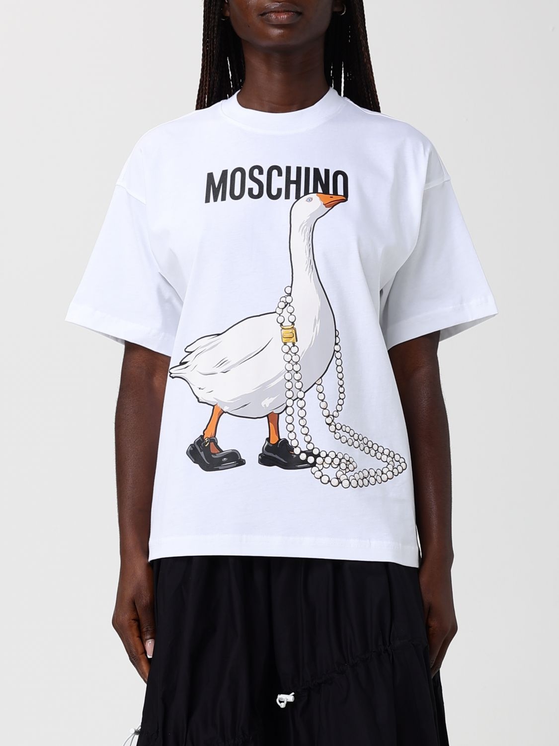 [MOSCHINO COUTURE] T-shirts Short Sleeve SS26 07030541 1001