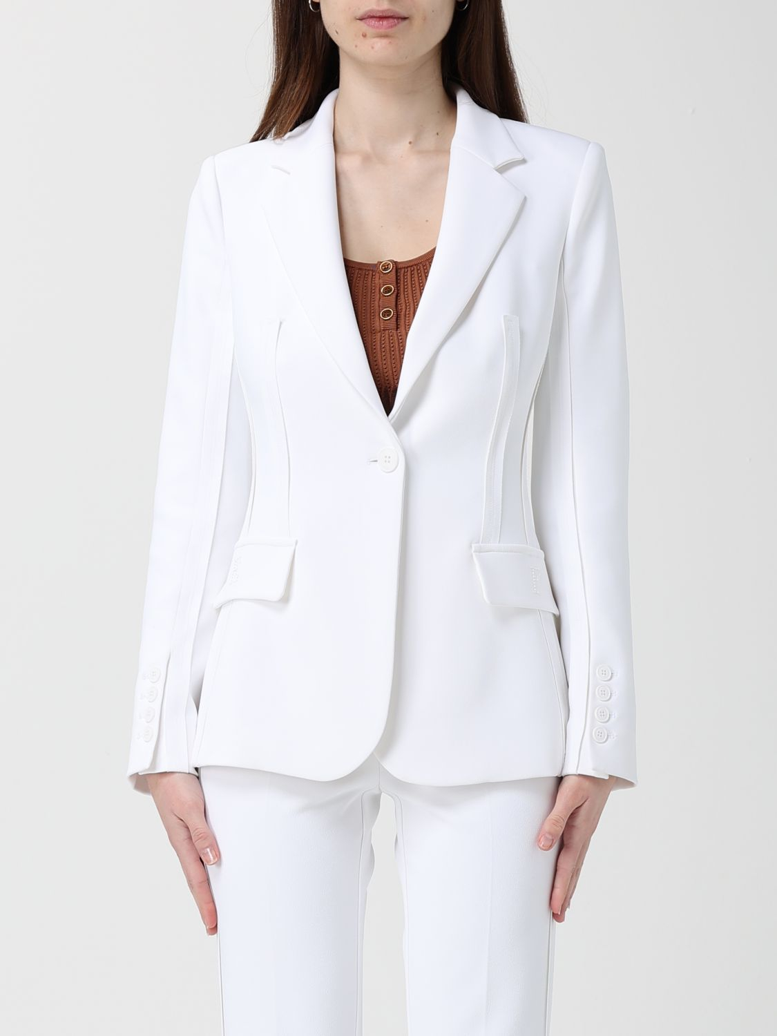 [ELISABETTA FRANCHI] Jacket SS26 GI21661E2 360
