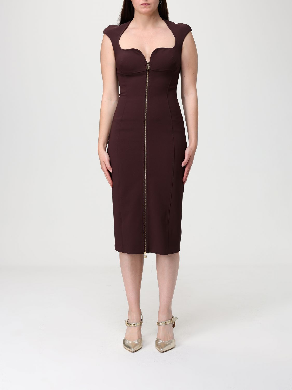 [ELISABETTA FRANCHI] Sleeveless dress SS26 AB90061E2 644