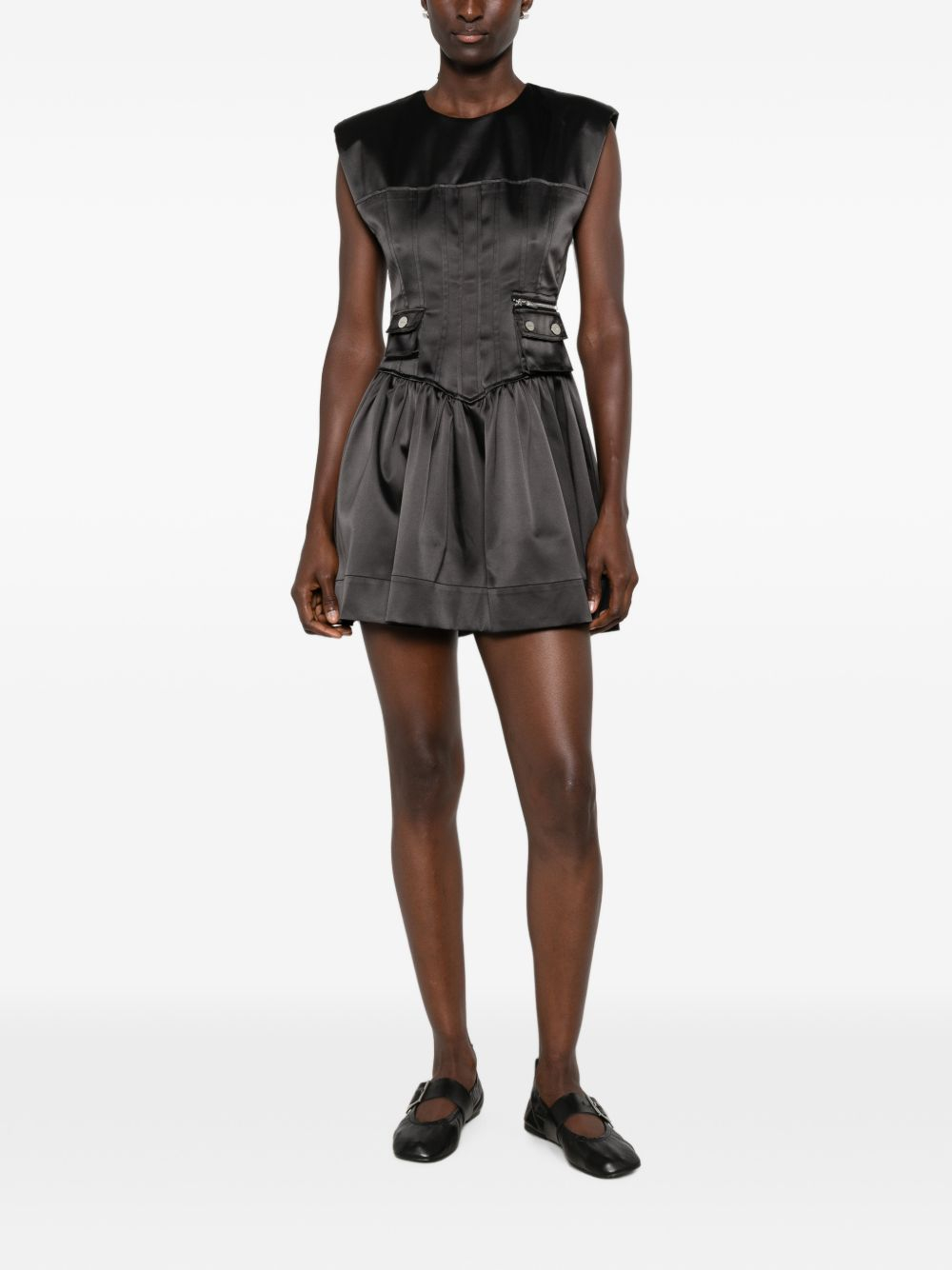 [GANNI] Sleeveless dress FW26 A1030666099