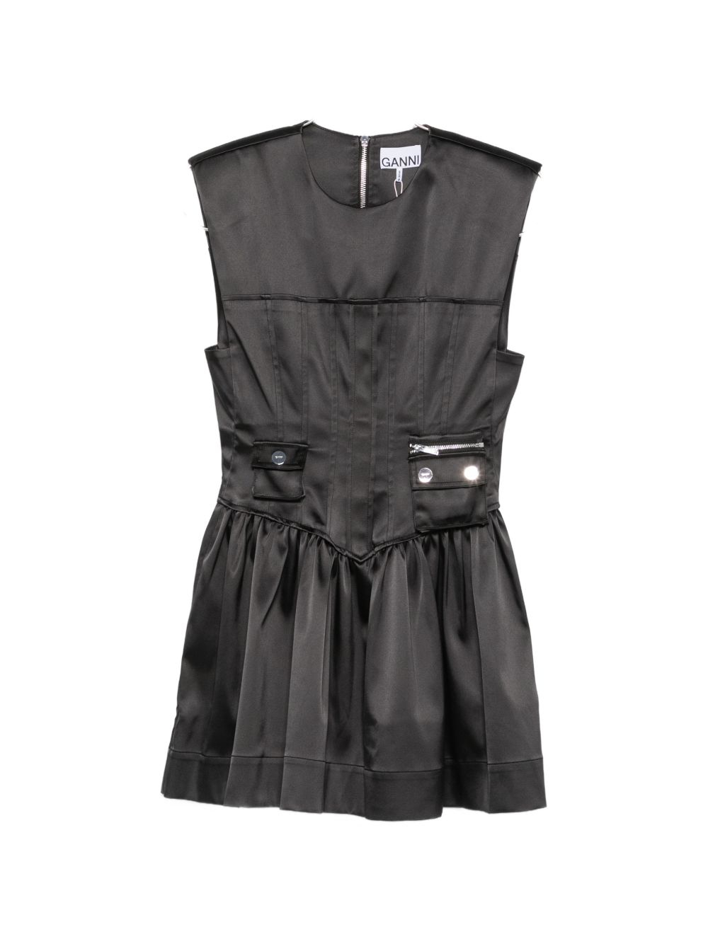[GANNI] Sleeveless dress FW26 A1030666099