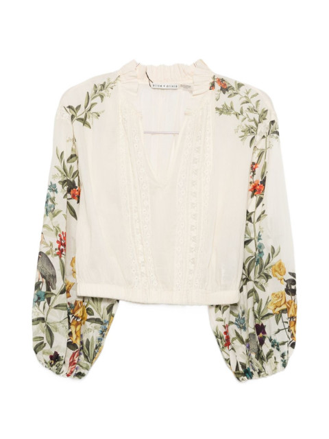 [Alice + Olivia] Shirts Long Sleeve FW26 CC606P13009E256
