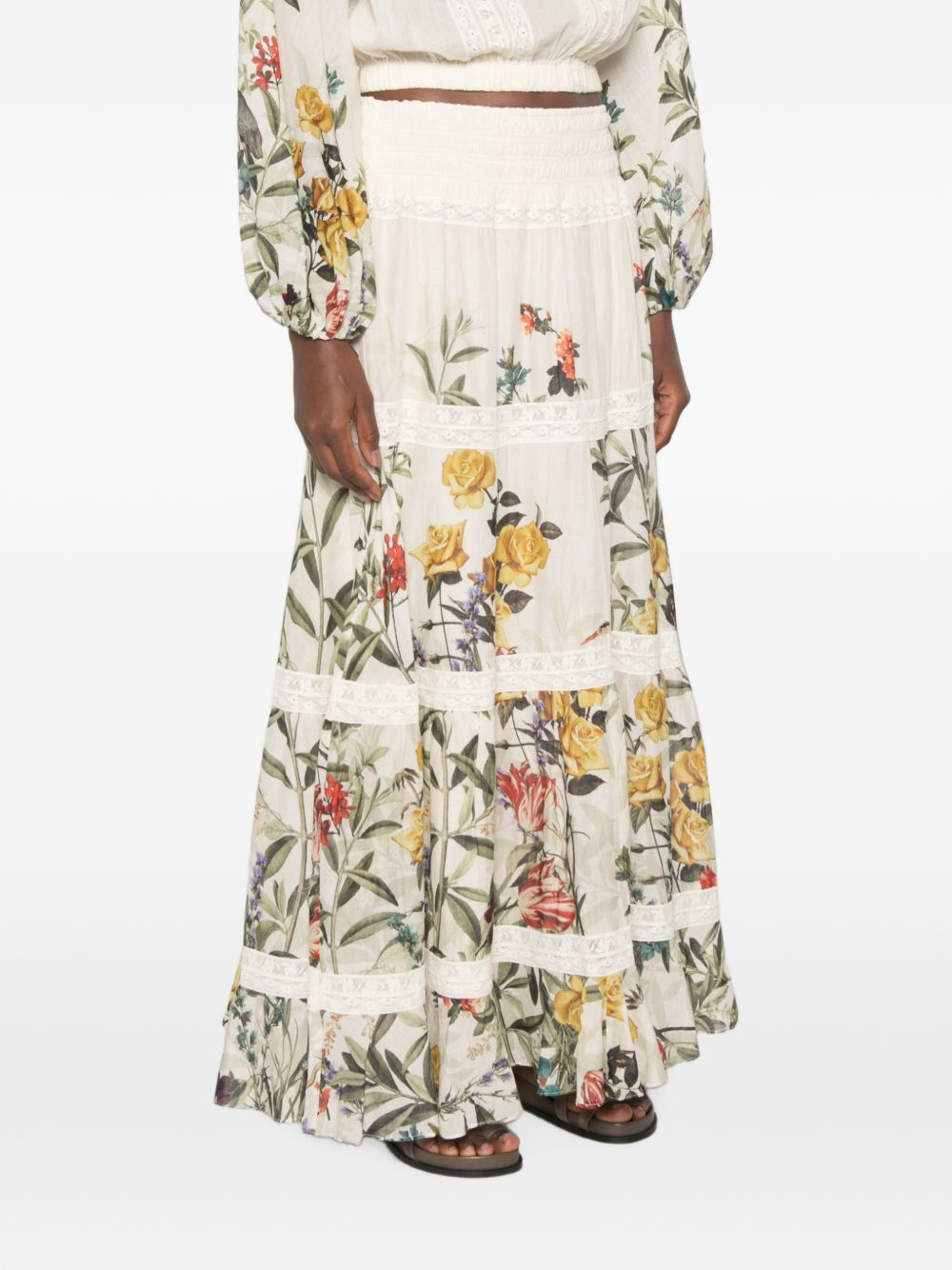 [Alice + Olivia] Long skirt FW26 CC606P71306E256