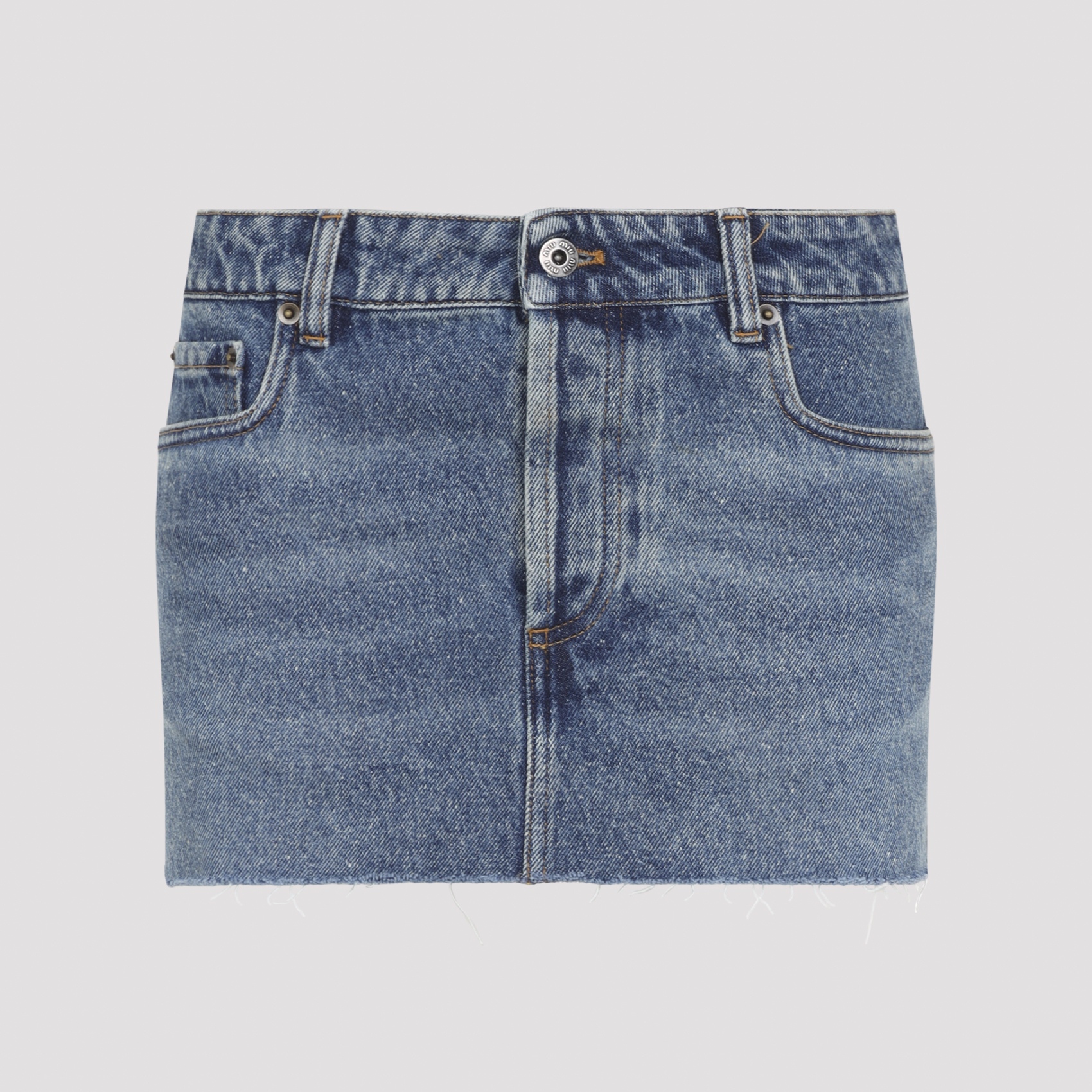 [Miu Miu] Mini skirt FW26 GWD360SOOO.192U