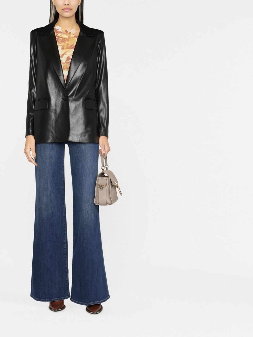 [Alice + Olivia] Leather Jacket FW26 CL000J16213RA001