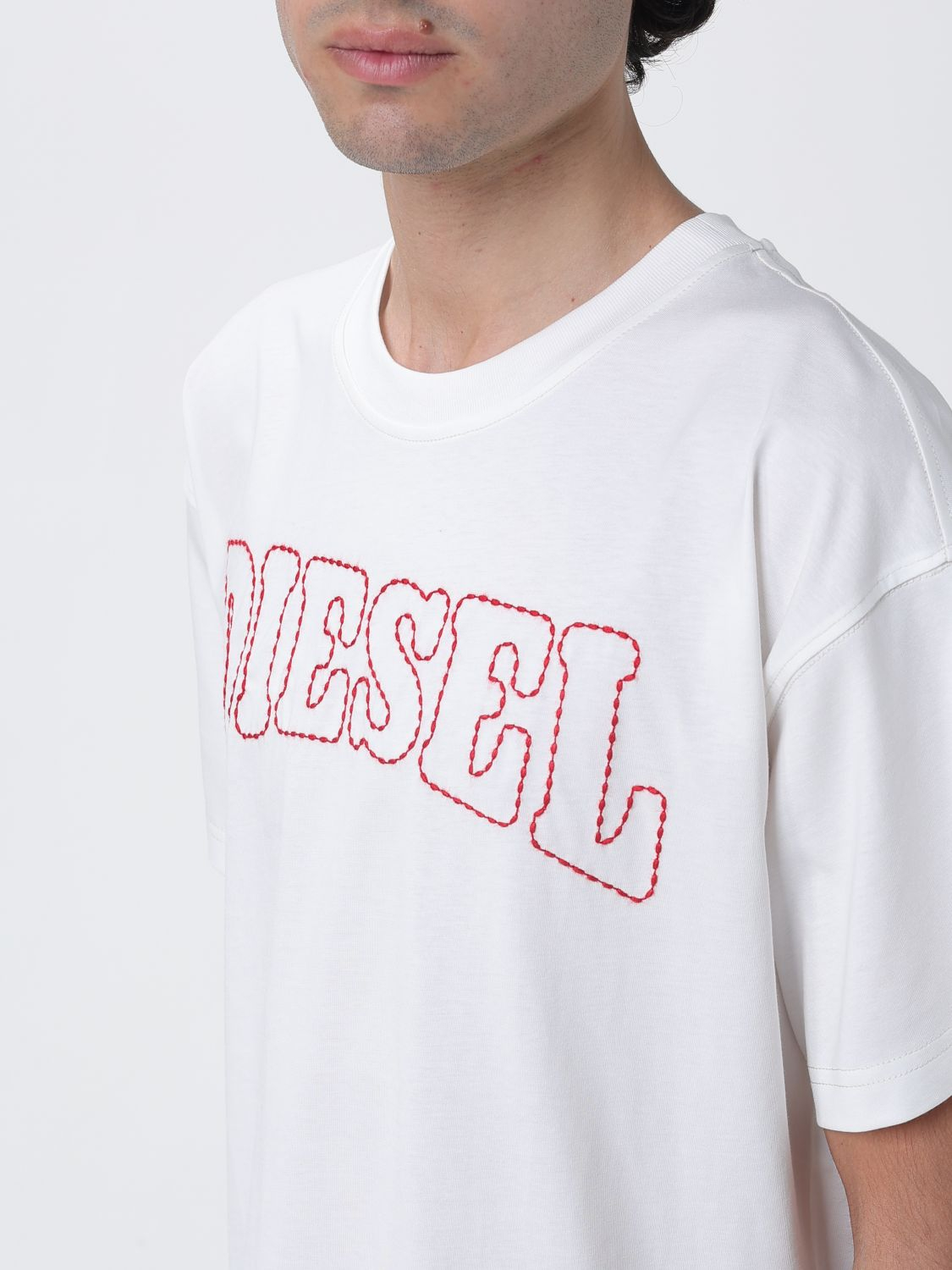 [Diesel] T-shirts Short Sleeve SS26 A209770PLAT 141