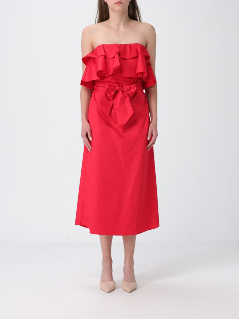 [HANITA] Sleeveless dress SS26 HV38234597 CILIEGIA