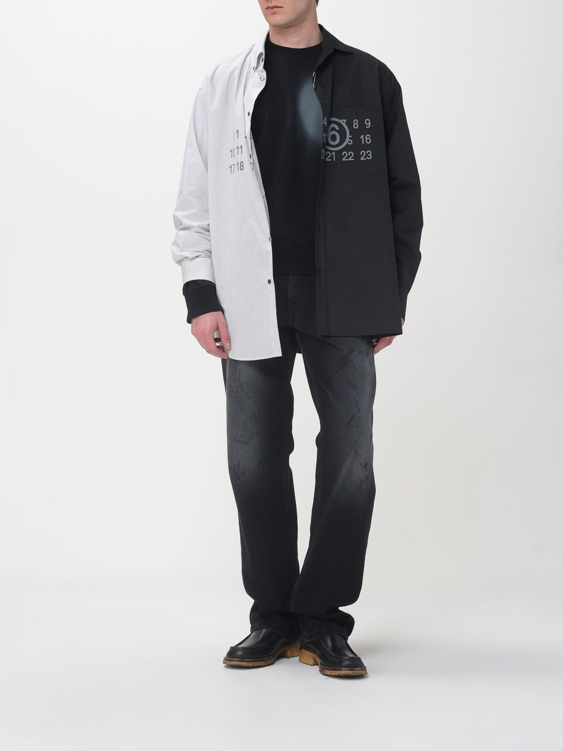 [MM6 Maison Margiela] Shirts Long Sleeve SS26 SH0DT0025MTN136 961