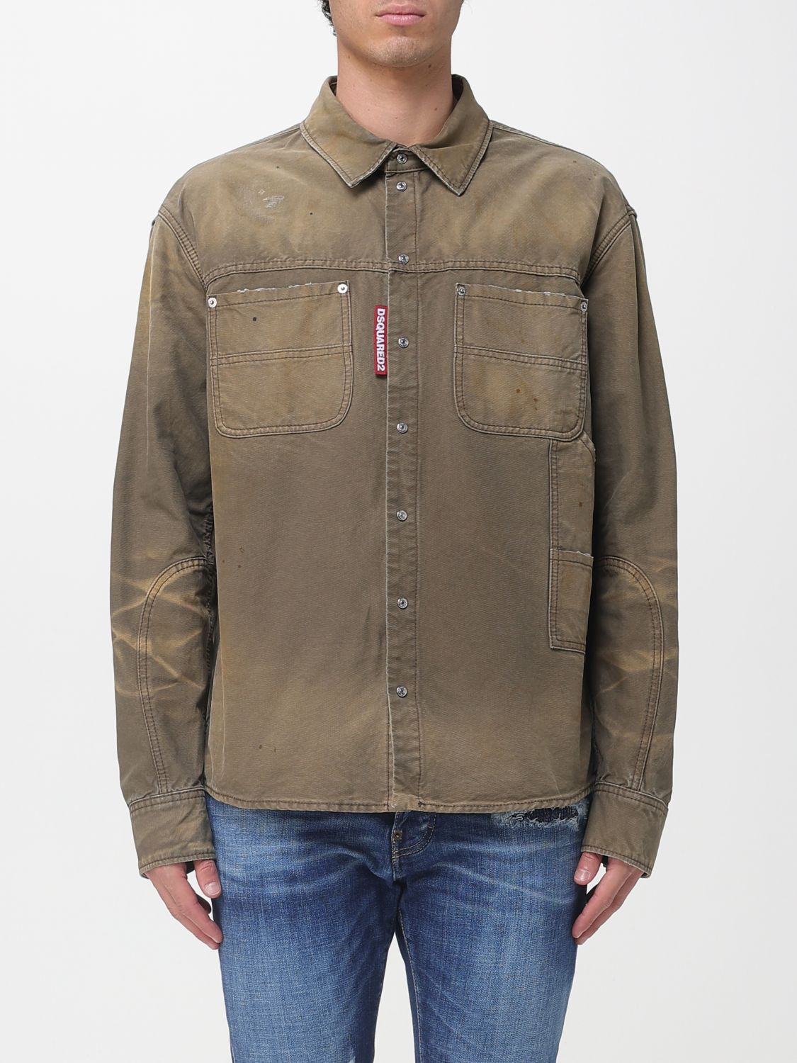 [Dsquared2] Shirts Long Sleeve SS26 S74DM1029D35106 962