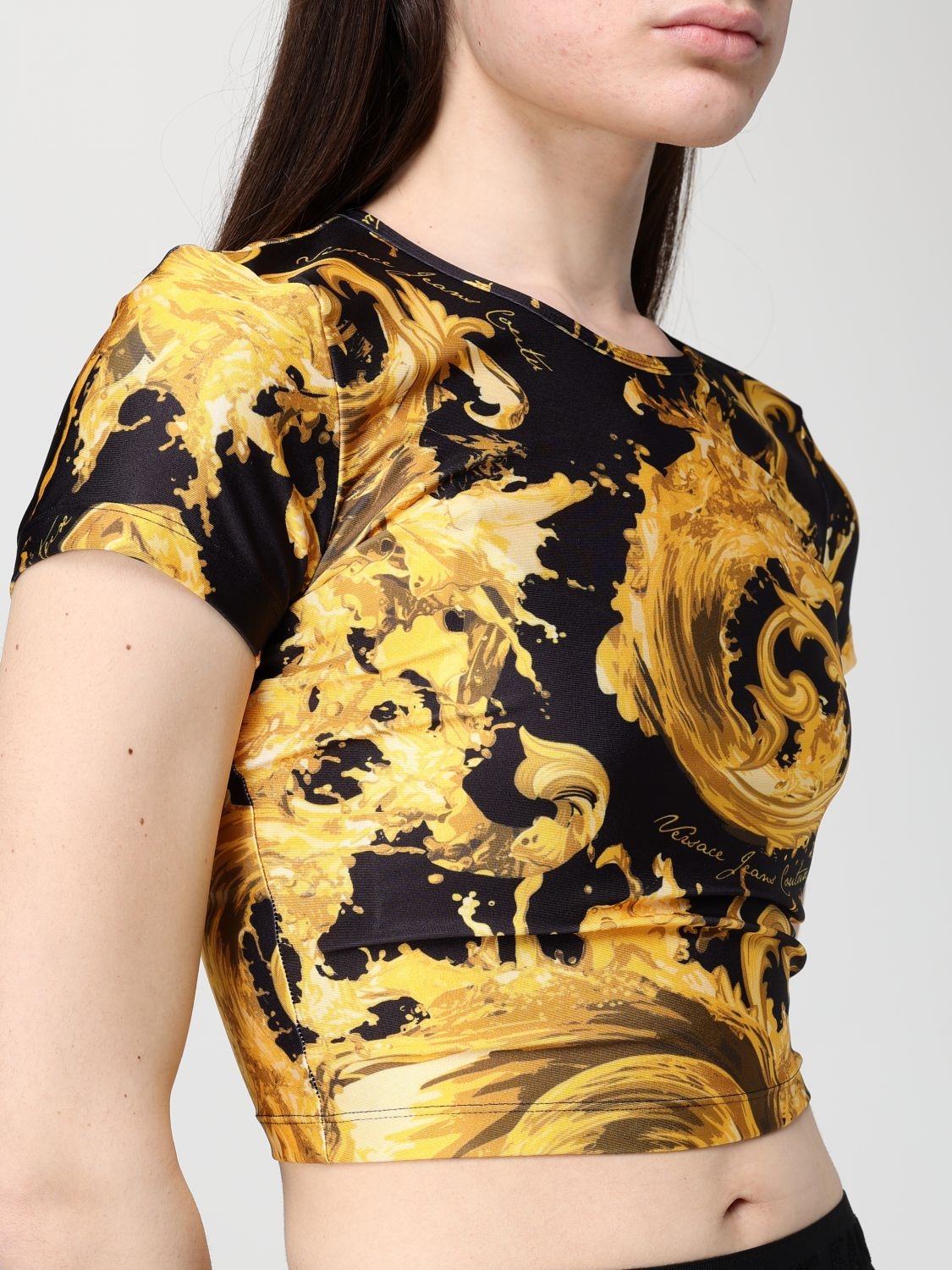 [VERSACE JEANS COUTURE] T-shirts Short Sleeve SS26 80HAH602JS532 G89