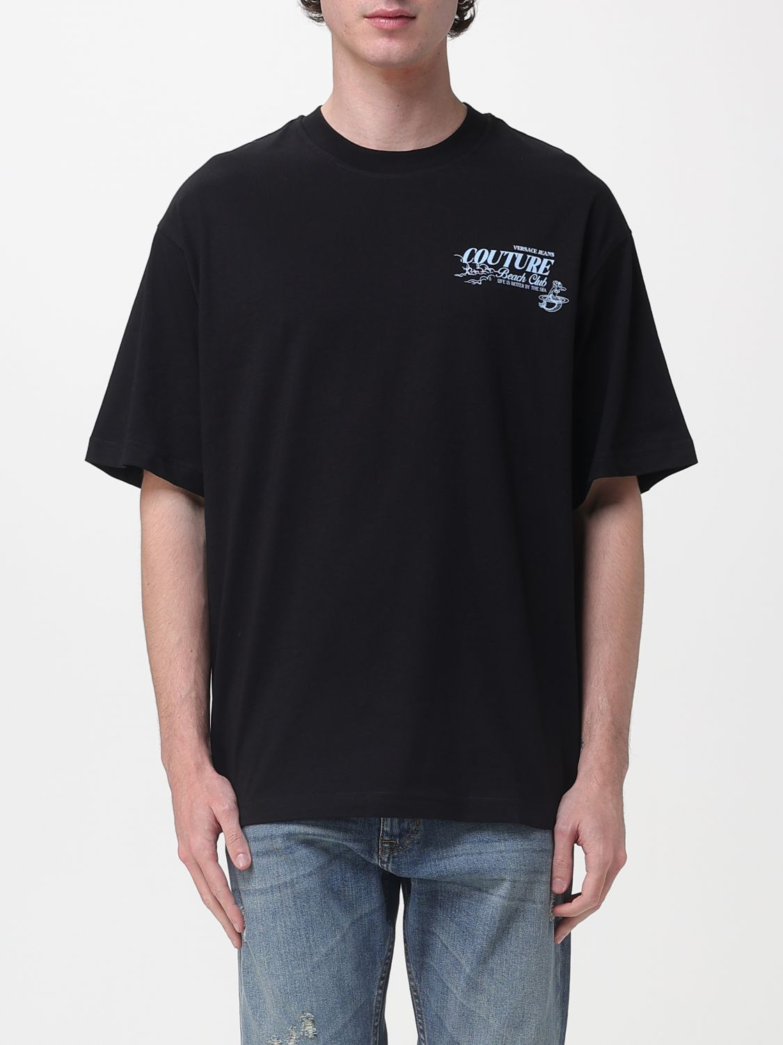 [VERSACE JEANS COUTURE] T-shirts Short Sleeve SS26 80GAHT09CJ00T 899