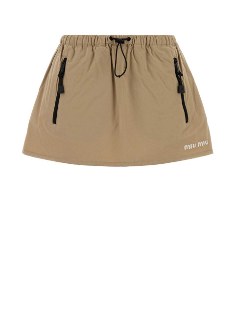 [Miu Miu] Mini skirt FW26 MG2754SOOO19LW F0065