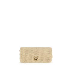 Love Bag Click Soft Horizontal Classic in raffia