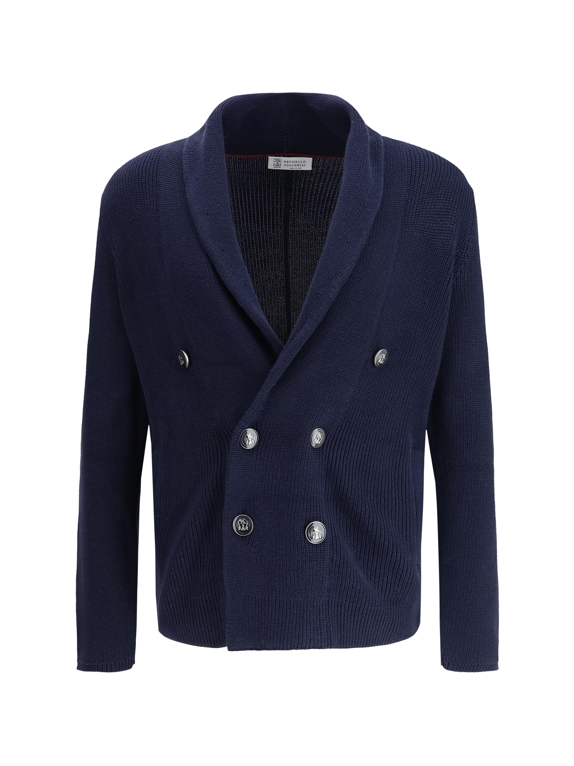 Cardigan with a shawl collar