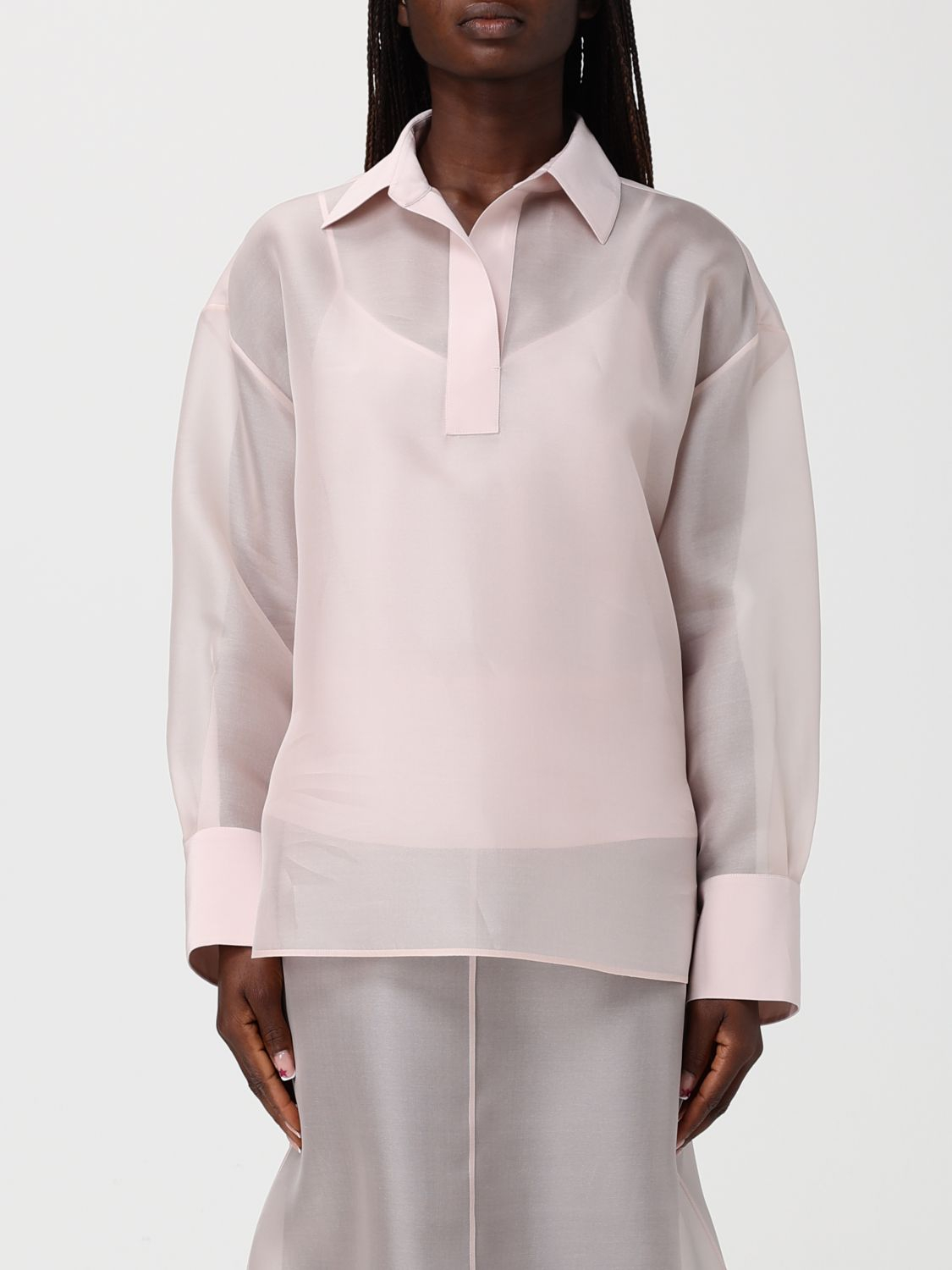 [AGNONA] Shirts Long Sleeve SS26 TD1104 U4117 P08