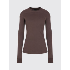 [RICK OWENS + MONCLER] T-shirts Long Sleeve SS26 MU01F8D0189AHD 256