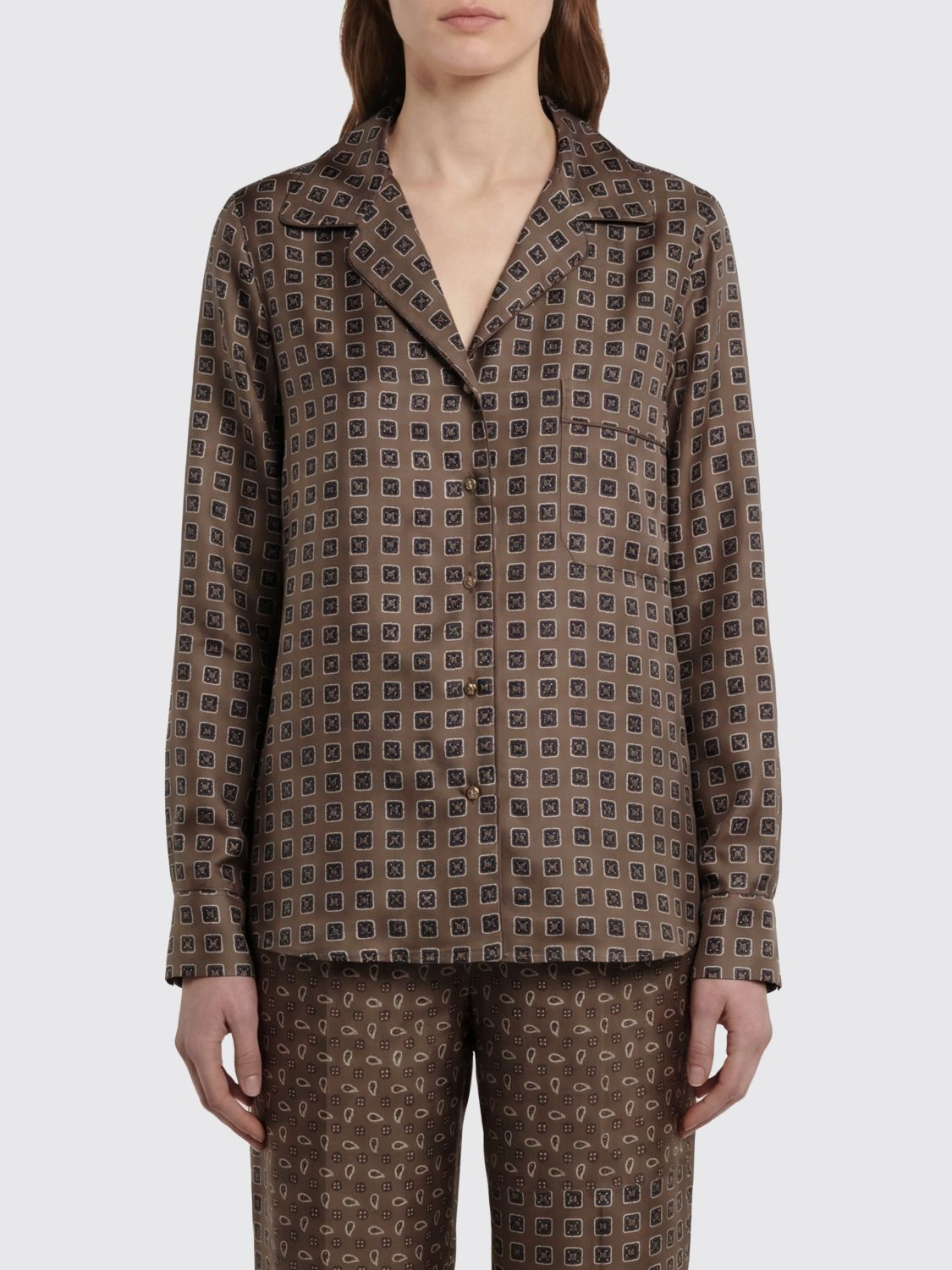 [Max Mara] Shirts Long Sleeve SS26 2611111131600 005