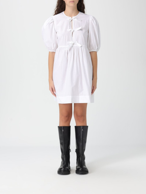[GANNI] Short sleeve dress SS26 F9170 151