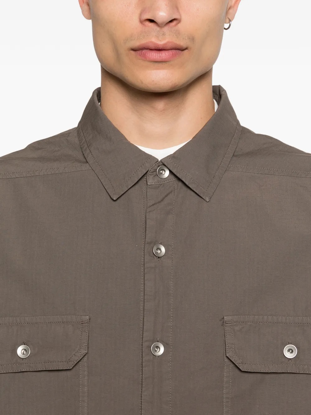 [RICK OWENS DRKSHDW] Shirts Long Sleeve SS26 DU01F4297CR34