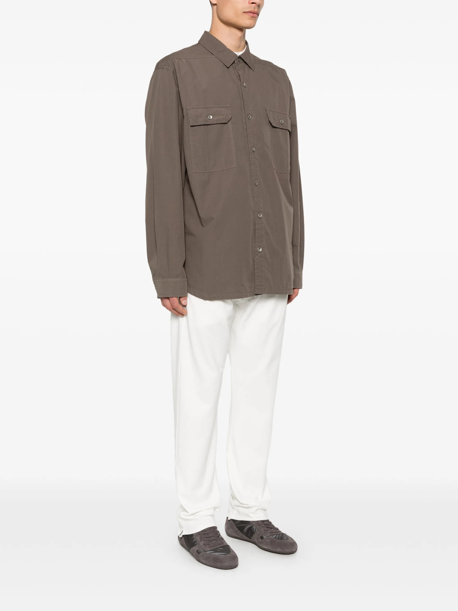 [RICK OWENS DRKSHDW] Shirts Long Sleeve SS26 DU01F4297CR34