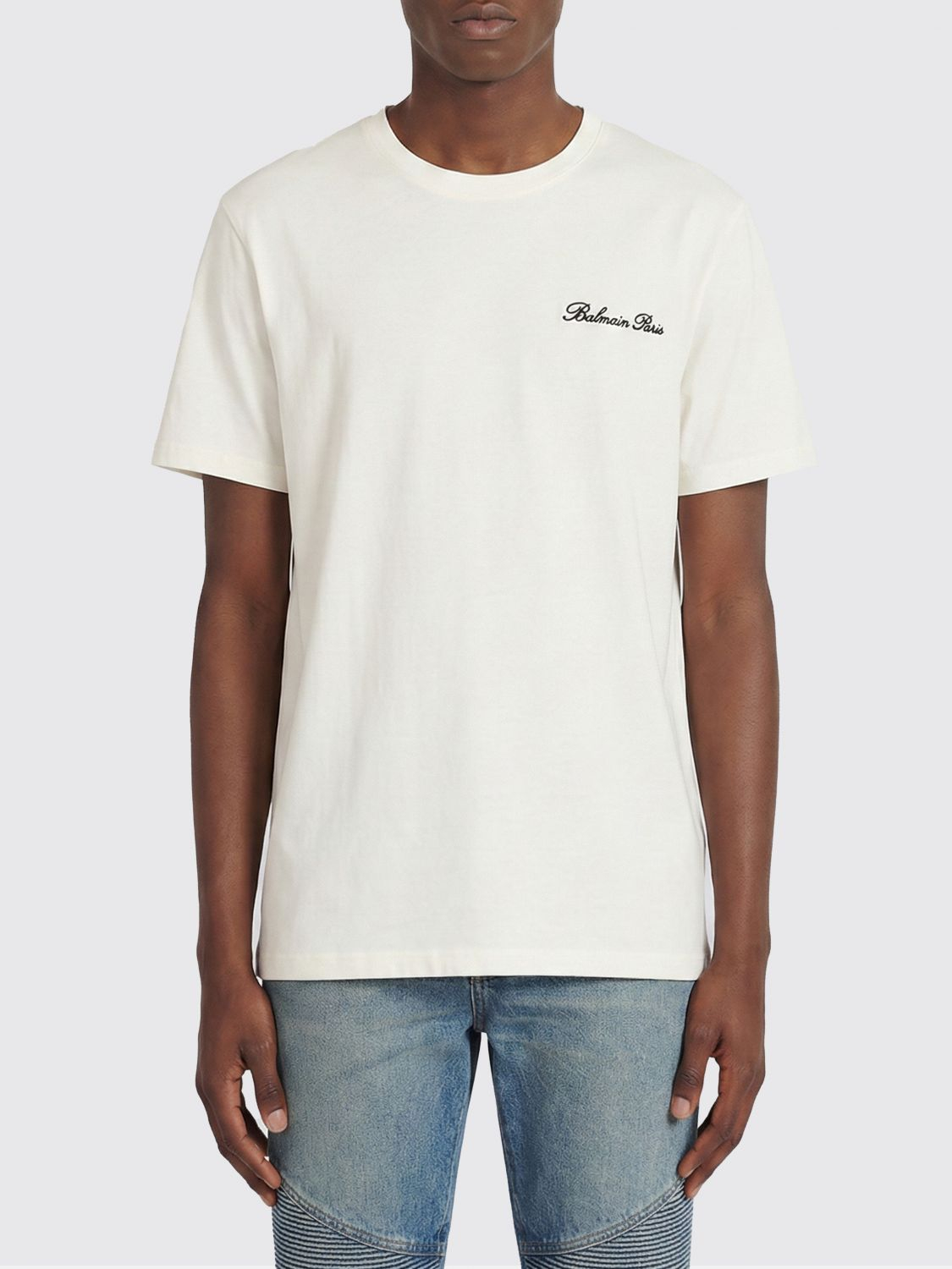 [Balmain] T-shirts Short Sleeve SS26 FH1EG000BC68 GAB