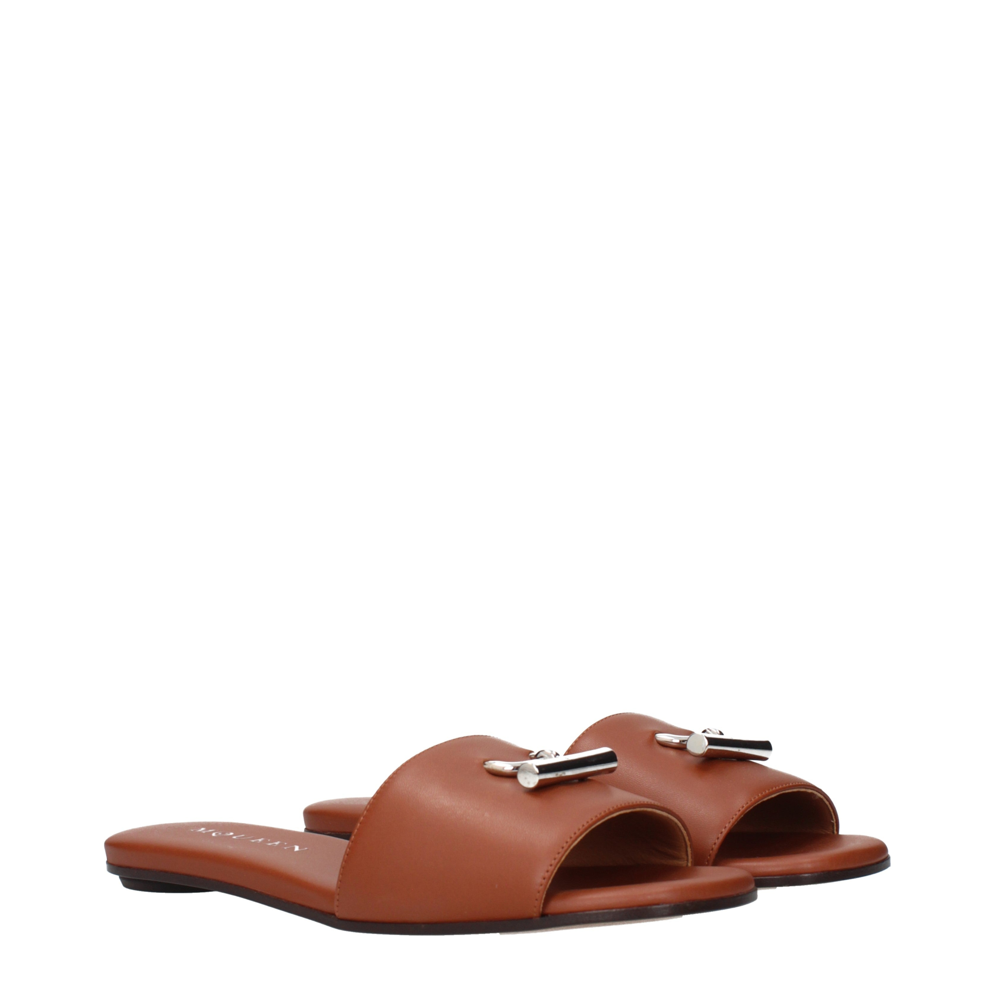 [Alexander McQueen] Slippers SS25 817471WIACT2111