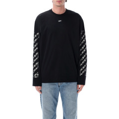 [Off-White] T-shirts Long Sleeve SS26 OMAB09CS26JER0010001