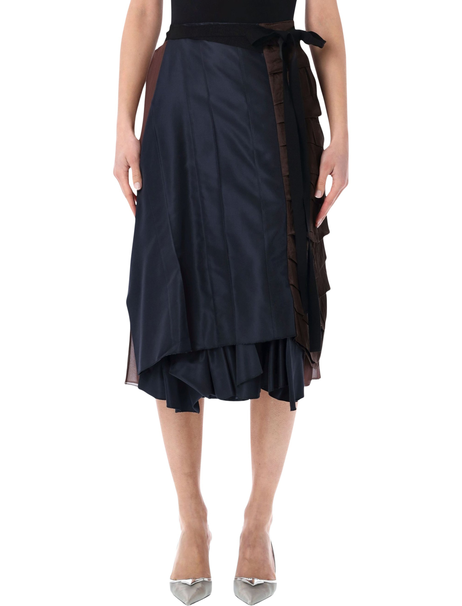 [Prada] Midi skirt SS26 P149IG19QZF0008