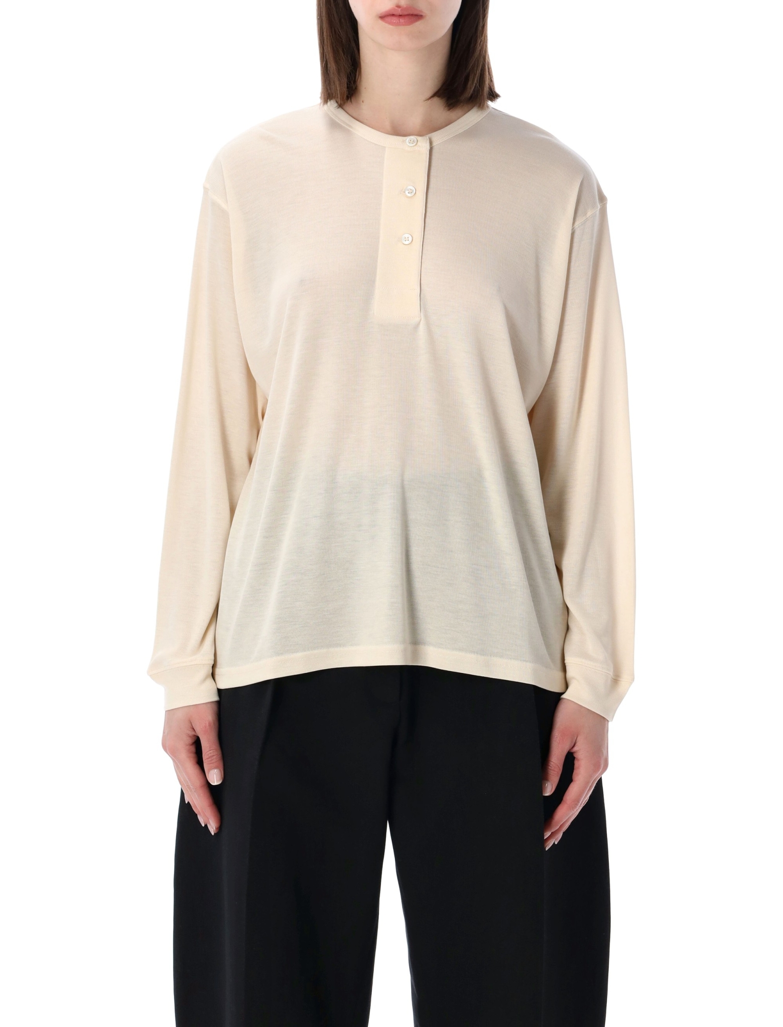 [Studio Nicholson] T-shirts Long Sleeve SS26 RUTAS1834CANVAS BIE