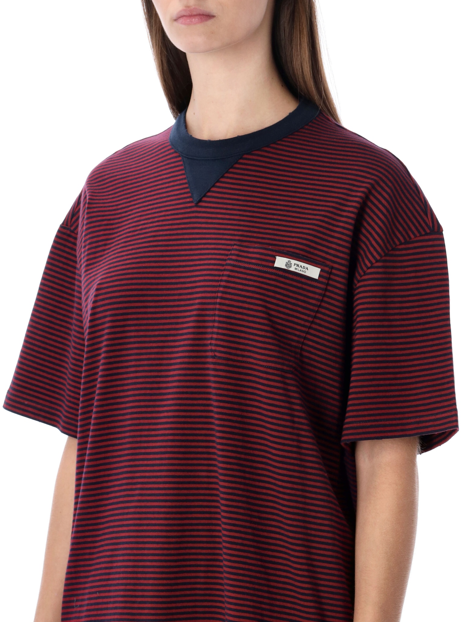 [Prada] T-shirts Short Sleeve SS26 3575B18V9F0X57