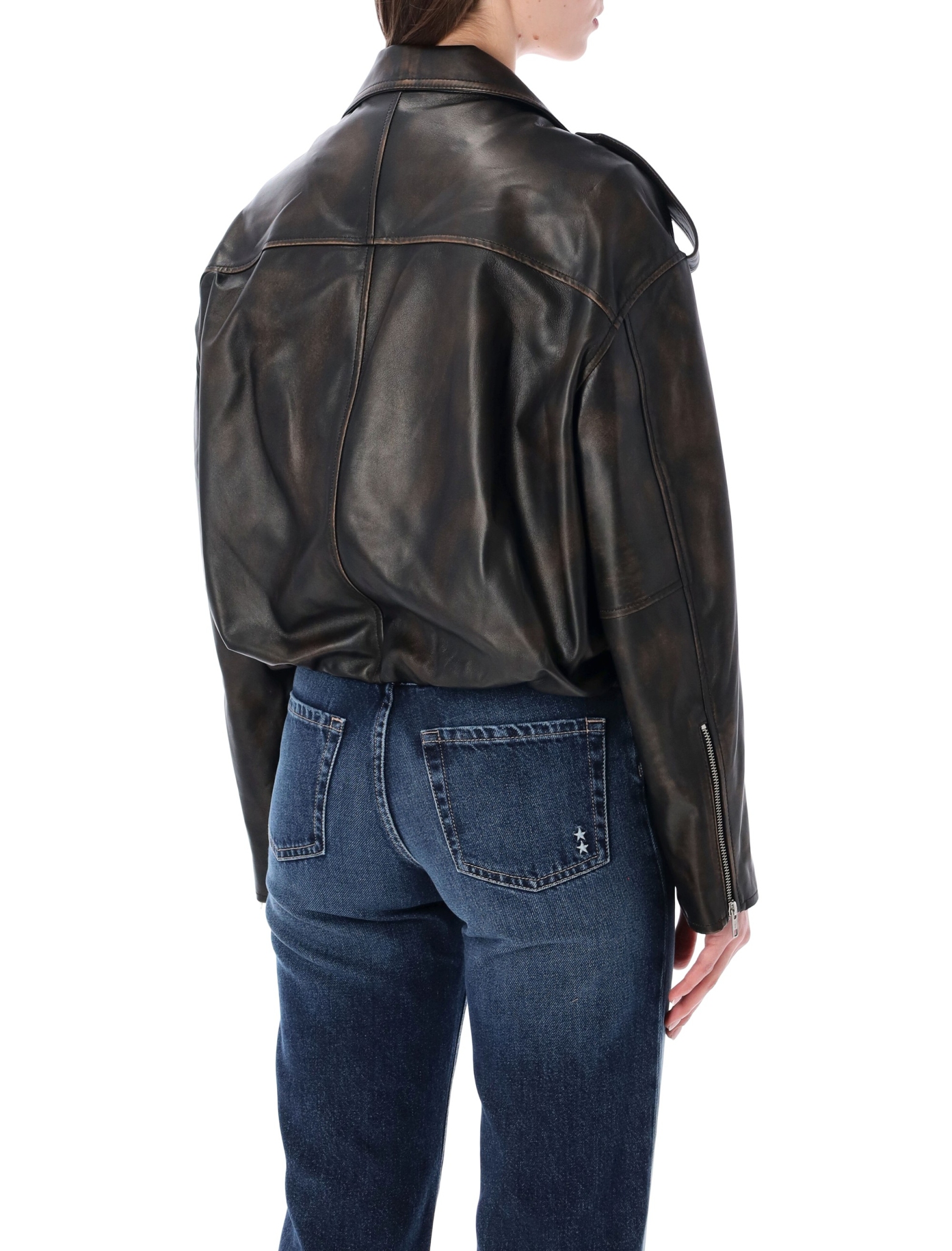 [SWORD] Leather Jacket SS26 8203RBORV02