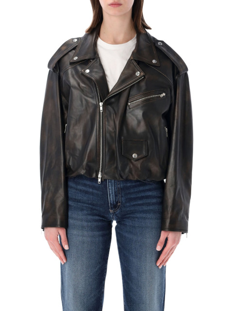 [SWORD] Leather Jacket SS26 8203RBORV02