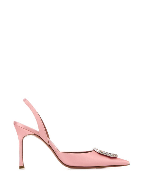 [Amina Muaddi] Pumps FW26 CAMELIASLING90 BABYPINK