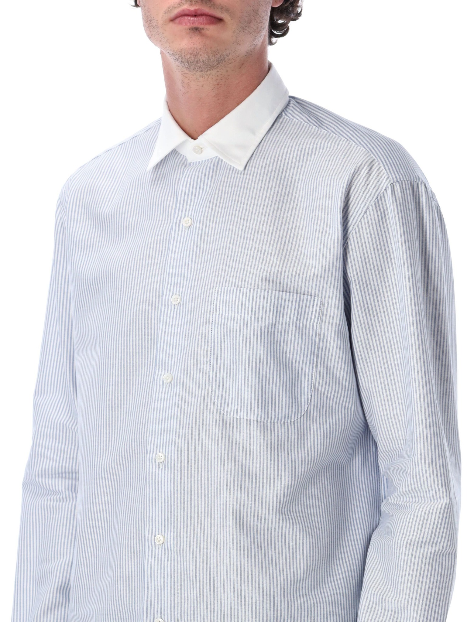 [SALVATORE PICCOLO] Shirts Long Sleeve SS26 ALBERTOLS24AZ4