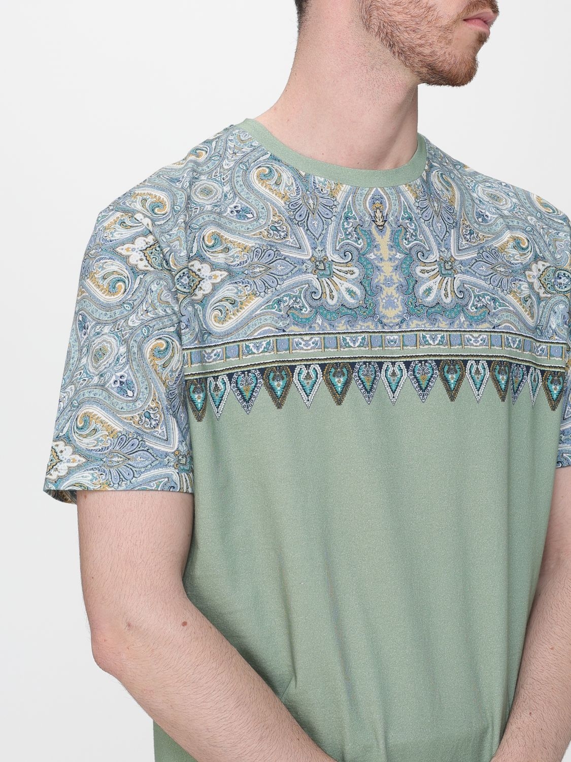 [Etro] T-shirts Short Sleeve SS26 MRMA0002AKI12 X0890