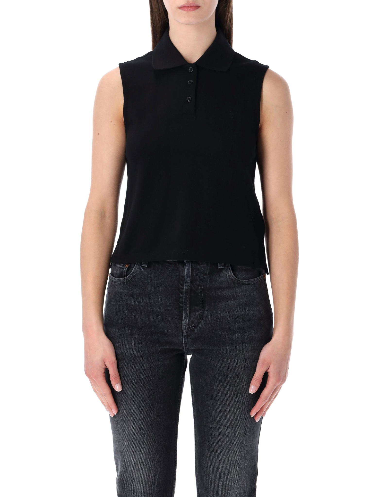 [Saint Laurent] T-shirts Sleeveless SS26 862601Y37ZE1000