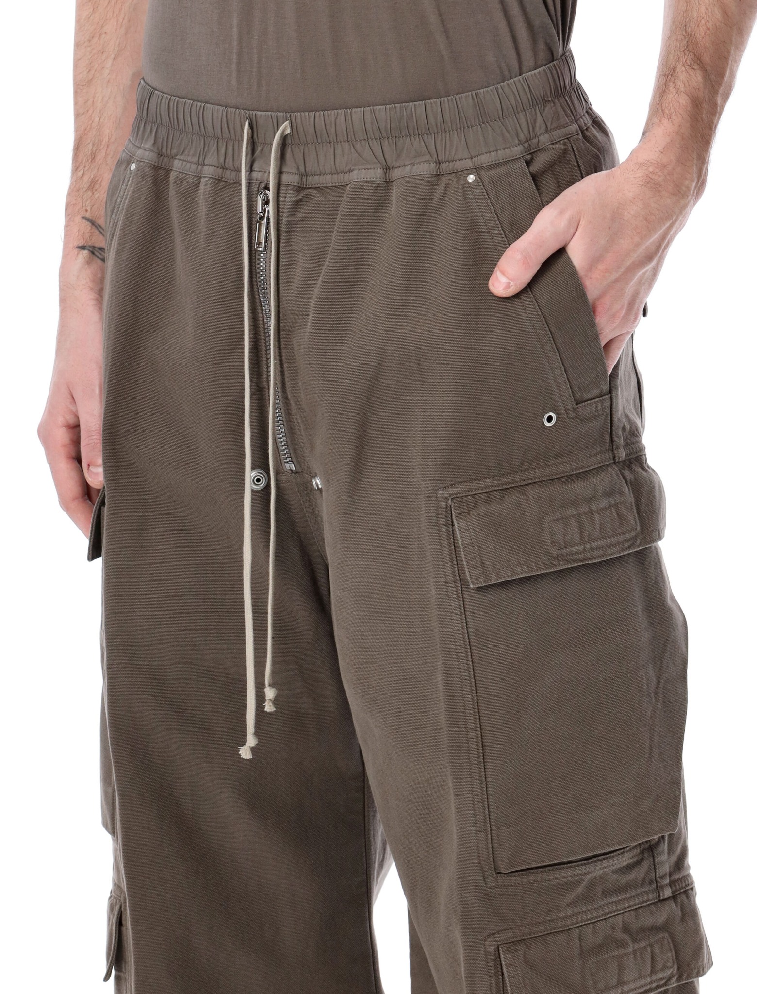 [RICK OWENS DRKSHDW] Trousers SS26 DU01F4398CVS34