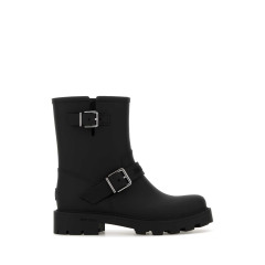 [Jimmy Choo] Boots FW26 BIKERRAINTPY BLACK